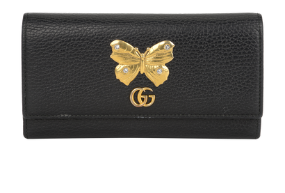 Gucci Butterfly Continental Wallet, front view